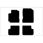 Custom Fit Carpet Floor Mats For 2003-2007 Scion Xa. Fixed Price $99.45.