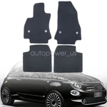 New For 2014-2020 Fiat 500L Front Rear Floor Mats Carpet Waterproof Black Velour. Fixed Price $31.29.