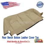 Rear Bench Bottom Leather Seat Cover Tan 1999 2000 Ford F250 F350 Lariat. Fixed Price $72.26.