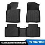 3D Tpe Front & 2ND Row Floor Mats Liner Set For 2018-2023 Toyota Avalon Hybrid. Fixed Price $77.99.