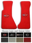 Chevrolet Corvette C4 Logo Cutpile Carpet Floor Mats - Choose Color And. Fixed Price $123.95.