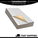 10PCS 197MIL 5MM 0.87SQFT Sound Deadening Mat Aluminum Foil Foam 15.75X7.87IN. Fixed Price $23.99.