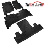 Rubber Floor Mats Liners Tpe 2018-2024 Ford Expedition Row Bucket Seats. Fixed Price $81.65.
