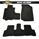 Fits 07-11 Honda Crv Nylon Auto Floor Mats Non-slip Front Rear Carpets Black 3PC. Fixed Price $59.99.