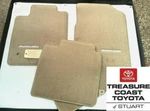 New Oem Toyota Avalon 2005-2012 Tan (ivory) Floor Mats And Clips. Fixed Price $109.99.