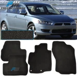 Fit 08-17 Mitsubishi Lancer Nylon Floor Mats Carpets Nonskid Black 4PC. Fixed Price $49.99.