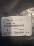 New Subaru Legacy Outback Carpeted Floor Mats Set Black Oem 2010-2016 J501SAJ100. Fixed Price $49.99.