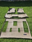 Weathertech Floorliner Mats For Cadillac Escalade 2007-2014 Tan Brown. Fixed Price $175.00.