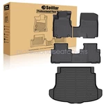 For 2007-2011 Honda Cr-v Crv Tpe Floor Mats Trunk & Cargo Liners 3D 4PCS Black. Fixed Price $120.09.
