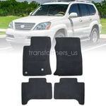 2003-2009 For Lexus GX470 Front & Rear Velour Floor Mats Carpet Anti-slip Black. Fixed Price $32.79.