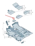 New Audi Q5 Fy Floor Tunnel Cover 80A863022 Original No Import Duties To. Fixed Price $37.52.