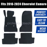 4PCS For 2016-2024 Chevrolet Camaro ZL1 LT1 Front & Rear Floor Mats Carpet. Fixed Price $36.99.