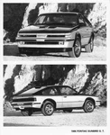 1986 Pontiac Sunbird Gt Press Photo 0091. Fixed Price $13.67.