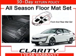 Genuine Oem 2017-2020 Honda Clarity All Season Floor Mat Set 08P17-TRT-110. Fixed Price $188.70.