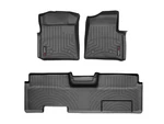 Weathertech Floorliner 2012-2014 Ford F-150 1ST & 2ND Row, Black. Fixed Price $241.90.