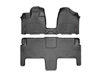 Weathertech Floorliner For 2013-2016 Chrysler Town & Country Van Black. Fixed Price $239.90.