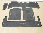 14-21 Lexus GX460 2017 Front Rear Right Left Floor Carpet Rubber Mat Set ;:o. Fixed Price $169.15.
