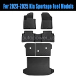 For 2023-2025 Kia Sportage Fuel Models Tpe Floor Mats Trunk Cargo Liners Black. Fixed Price $114.09.