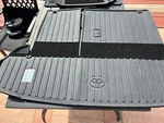 Toyota PT924-48140-20 Cargo Liner Trunk & PT908-48140 All Weather Mats Used Oem. Fixed Price $220.00.