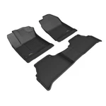 3D Maxpider 21-23 Fits Hyundai Kona Ev 1ST 2ND Row Carbon Fiber Black Floor Mats. Fixed Price $215.99.