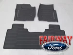23 - 26 Super Duty Oem Ford Floor Mat Set 3PC Extended W/vinyl With Storage. Fixed Price $229.95.