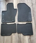 Jeep Mopar Floor Mat Set Rubber Part No. 6PB01TRMAA Used 4 Pieces. Fixed Price $109.95.