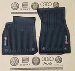 Original Audi RS6 All Weather Rubber Floor Mats Carpets A6 C8 4K Front Only. Fixed Price $249.90.