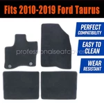 Front & Rear Floor Mats Carpet Waterproof Black Velour 2010-2019 Ford Taurus. Fixed Price $36.49.