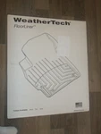 Weathertech Floorliner For 2021 Kia Sportage - 1ST & 2ND Row, Black New Box. Fixed Price $120.00.
