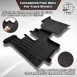 Deep Dish Heavy Duty Truck Floor Mats All-weather For Kenworth T600 T660 T800. Fixed Price $150.38.