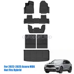 Floor & Backrest Mats Trunk Cargo Liner For 2022-2025 Acura Mdx Tpe All Weather. Fixed Price $137.49.