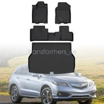 3D Tpe Floor Mats & Trunk Cargo Liner Fits 2013-2018 Acura Rdx 8-WAY Power Seats. Fixed Price $113.99.