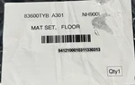 Genuine Oem Acura Mdx Floor Mat Set Black NH900L 83600-TYB-A301 (4PC) New. Fixed Price $299.99.