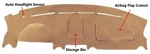 Custom Fit Cover Ford F150 2004-2008 Pick Color Dashboard 14-121V1. Fixed Price $73.99.