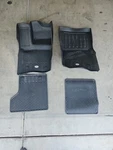 Land Rover Black Rubber Floor Mats Defender 90'' VPLES0548 Oem FV6JA Incomplete. Fixed Price $118.12.