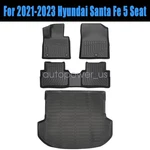 Tpe Floor Mats Liners & Trunk Cargo For 2021-2023 Hyundai Santa Fe 5 Seat. Fixed Price $81.19.