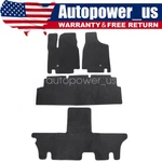 Fits 2008-16 Chrysler Town And Country Front Rear Floor Mats Carpet Black Velour. Fixed Price $52.49.