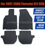 Front & Rear Floor Mats Carpet Velour Black For 1997-2006 Porsche 911 996 New. Fixed Price $32.55.