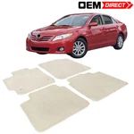 Fits 07-11 Toyota Camry 4PCS Nylon Floor Mats Carpets Front & Rear Beige. Fixed Price $54.99.
