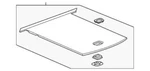 Genuine Gm 2018-2020 Buick Regal Tourx Floor Mat Trim Shale 39143066. Fixed Price $128.69.