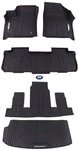 2018-2023 Chevrolet Traverse Front 2ND 3RD Cargo All Weather Floor Liners Black. Fixed Price $378.74.