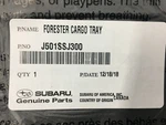 2019-2024 Forester J501SSJ300 Oem Subaru All Weather Cargo Tray Liner Genuine. Fixed Price $139.99.