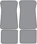 1979-1983 Datsun 280ZX 2+2 Cutpile Carpet Floor Mat 4PC. Fixed Price $113.95.