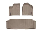 Weathertech Floorliner For 2008-2009 Dodge Grand Caravan 1ST & 2ND Row, Tan. Fixed Price $209.90.