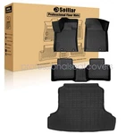 Tpe Floor Mats / Trunk Cargo Set For 2013-2018 Nissan Altima Black. Fixed Price $104.49.