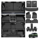 Powerty Floor Car Mat For Hyundai Santa Fe 2024 2025 2026, All Weather Tpe Cu.... Fixed Price $177.06.