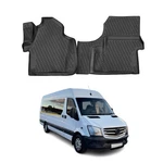 Omac Floor Mats Liner For Mercedes Sprinter W906 2006-2018 Black Tpe All-weather. Fixed Price $69.99.