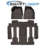 Smartliner Custom Fit Floor Mats 2 Row Set Cocoa Traverse Enclave Acadia. Fixed Price $147.19.
