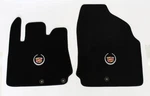 New! Black Floor Mats 2010-2016 Cadillac Srx Official Crest Logo In Silver Pair. Fixed Price $102.93.
