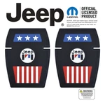 Black Amc Jeep Americana Floor Mat Pair (set Of 2) - Mopar Licensed. Fixed Price $209.95.